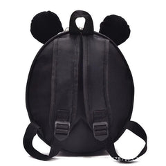 SYGA Children's School Bag PVC Backpack Kids Cartoon Animal Multi-Purpose Bag for 2-4 Years Kids Preschool Backpacks (Mickey Red)