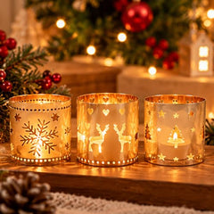 The Purple Tree Aluminium Hanging Butterfly Tealight Candle Holders Combo Pack (Pack of 4)