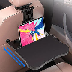 Oshotto (FT-01) Car Back Seat Food Dining & Laptop Tray with Portable Organizer & 360 Degree Rotating Phone/Tablet Holder Compatible with Hyundai Venue 2026