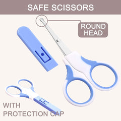 SYGA 6 Pcs Health Care Kit for Newborn Baby Kids Nail Hair Grooming Brush - Pink