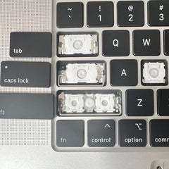 Bfenown Replacement US Keyboard keycap Keycaps Keys for MacBook Air M2 M3 M4 Retina 13'' A2681 A3113, MacBook Air 15'' M2 M3 M4 A2941 A3114 2022-2025 Year Midnight