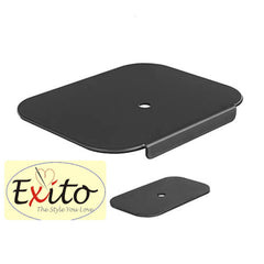 Exito- Monitor Mount Reinforcement Plate for Thin, Glass, and Other Fragile Table Tops, with Most Monitor Bracket Grommet C Clamp Installation, Black.
