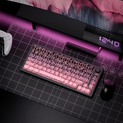 dagaladoo Cute PBT keycaps,Coffee Cat, XDA Profile Keyboard Keycaps