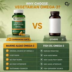 Carbamide Forte Multivitamin Tablet for Men with Probiotics & Salmon Omega 3 fish Oil Capsules | Salmon Fish Oil Omega 3 Capsule 1000mg and Multivitamin Tablets Combo | 60 Tablets + 60 Softgels