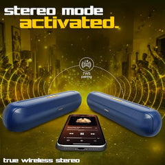 Dubstep Pop 600 Wireless Speaker, 15 Hrs Playtime, 52mm Driver, TWS Pairing, 6W Output Bluetooth Speakers (Grey)