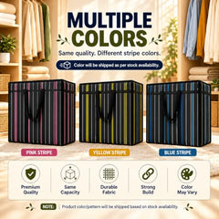 PulGos Pack-1, 75 Liter Under Bed Storage Bag| Extra Large Bag for clothes | Storage Organizers for Clothes & Blankets| Jumbo Storage Bags For Travel and Shifting| Big Foldable Bags with Dual Zipper