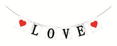 SYGA Love Banner, Wedding Banner, Wedding Love Banner Party Photo Booth Props