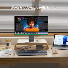Nulea Wired Vertical Mouse, USB Ergonomic Optical Mouse with 4 Adjustable DPI, 11 RGB Backlight Modes, Compatible for Laptop, PC, Desktop, Mac, Grey