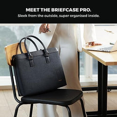 MOKOBARA Briefcase Pro 16 Inch Laptop Bag 9L Office Use Blue