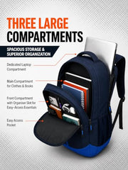 Lunar's Bingo - 48 L Laptop Bags | Laptop backpack for men | Laptop bag 15.6 inch | School bags | College bag for boys | Office backpack for men | Travel backpack with 1 Year Warranty