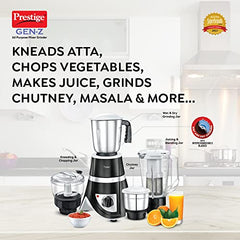 Prestige Delight Pro Mixer Grinder 750 W, 6 Jars, (1500 ml, 1000 ml, 1500 ml, 450 ml) (Purple)