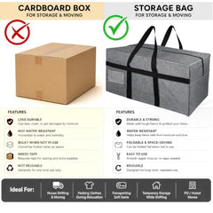 Storite Nylon Extra Large Size 129 L Multipurpose Underbed Storage Bag