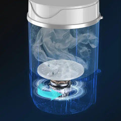 HOMEAPPY Latest Mini Washing Machine || Single Tub Portable Washing Machine with Anti Bacterial Function of Blue UV Light Rotary Controller for Compact Laundry || Washing Underwear Baby Clothes