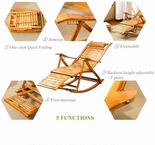 Syga Ergonomic Recliner (Bamboo,1 Piece)