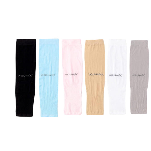 MOMISY 6 Pairs of Fingerless Arm Sleeves Men & Women Sunlight Protection Protection from Dust, Pollution, Sunburn, UV Protection - Suitable for, Sports - Hand Summer Gloves - Combo Pack of 6