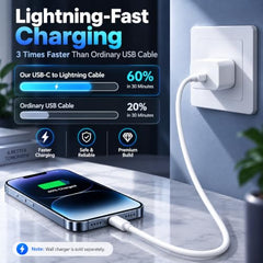 AmazXp 30W Type C to Lightning Cable Compatible with iPhone