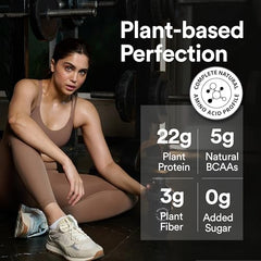 Wellbeing Nutrition Organic Vegan Plant Protein Isolate| 22g Protein, 5g BCAA, 3B CFU Probiotics, Digest Enzymes, 3g Fiber, 5 Alkalizing Greens| NO Bloating, Easy to Digest| Canadian Mixed Berry 500gm