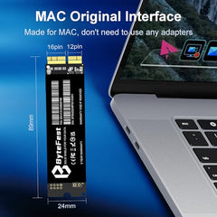 ByteFest SSD 64GB M.2 2242 NGFF SATA III 6 Gb/s Internal Solid State Drive(22x42mm), High Performance, 3D NAND, Upgrade Storage for Laptop and Desktop
