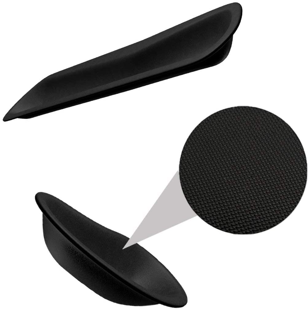 SYGA Keyboard Wrist Rest Pad Leather Mouse Keyboard Wrist Rest Support Pad Set with Comfortable Memory Foam Padding Non-Slip Rubber Base and Ergonomic Design for PC Computer Laptop