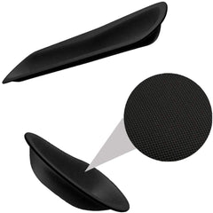 SYGA Keyboard Wrist Rest Pad Leather Mouse Keyboard Wrist Rest Support Pad Set with Comfortable Memory Foam Padding Non-Slip Rubber Base and Ergonomic Design for PC Computer Laptop