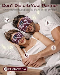 MUSICOZY Sleep Headphones Bluetooth Headband Headphones for Side Sleepers | Sleeping Headbands Wireless Sports Earphones Sweat Resistant Earbuds for Workout Running Cool Gadgets Unique Gifts for Women