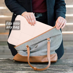 Linpr Puffy Laptop Sleeve 15-16 Inch, Laptop Carrying Case, Matte Blue