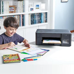 Brother Ink Tank DCP-T236 (New Launch) All in One (Print Scan Copy) Color Home Printer, 27/11 PPM BK/CL, 150 Sheet Paper Tray, Print Upto 7.5K Pages in Black & 5K in Color Each (CMY),Free Installation