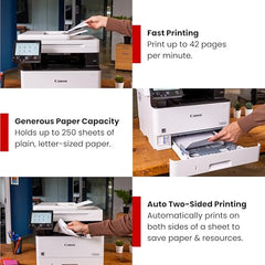 Canon imageCLASS MF465dw II - Monochrome Wireless Duplex Laser Printer with Print, Copy, Scan, Fax, Expandable Paper Capacity, 42 PPM