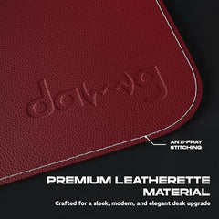 daWg KeyMat R1 Esports Gaming Mouse Pad, 800 x 300 mm, 4mm Thickness Extended Desk Mat, Anti-Fray Stitching, Anti-Skid Rubber Base, Pro-Grade Tracking Surface, High-Velocity Glide (Dragon)
