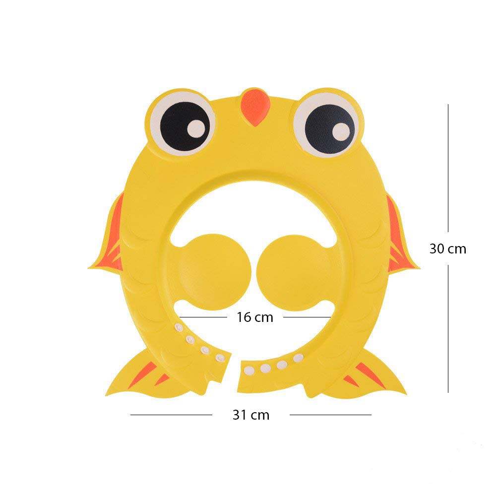 SYGA Bathing Shower Cap, Kids Bath Cap, Adjustable Baby Shower Caps - Cartoon Animal Style