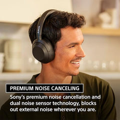 Sony ULT Wear WH-ULT900N Noise Cancellation Wireless Bluetooth Over Ear Headphones with Massive Bass, Up to 50Hrs Battery-Black