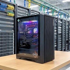 CHIST Server D36 PRO (Xeon-E5 2697 V4 Dual Processor 36 Cores 72 Threads 90MB Smart Cache /64GB DDR4 RAM/1TB NVMe Gen 4/ Dual Liquid Cooler/ 850W 80+ PSU/Wi-Fi Bluetooth(RTX 5060 8GB DDR7)
