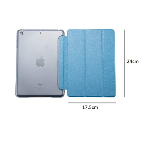 SYGA iPad 2018 Leather Cover iPad air/air2 case Simple Ultra-Thin iPad5/6 Flat case for 9.7 inch Screen(Black)