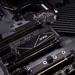XPG ADATA GAMMIX S70 Blade M.2 NVME 1TB PCIe Gen4x4 2280 Internal Solid State Drive/SSD, Read/Write Speed Up to 7,400/6800 MB/s - (AGAMMIXS70B-1T-CS) Compatible with PC, Laptop and Play Station 5