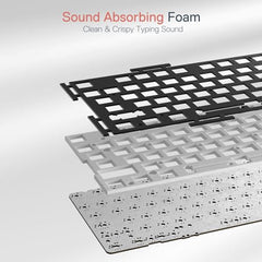 Redragon K668 RGB Gaming Keyboard, 104 Keys + Extra 4 Hotkeys Wired Mechanical Keyboard w/Sound Absorbing Foams, Upgraded Hot-swappable Socket, Mixed Color Keycaps, Red Switch