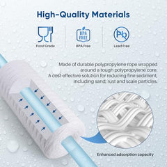 Pureplus Gravity Water Filter | 20 Liter Top Water Purifier | Chemical Free, Electricity Free | Water Filter for Home, Kitchen & Camping (White & Blue)