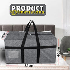 Storite Nylon Extra Large Size 129 L Multipurpose Underbed Storage Bag