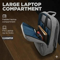 S. B. COLLECTION Waterproof Laptop Side Bag 30 L Trolley Attach Bag with File Compartment for Daily Routine Use (Maroon)