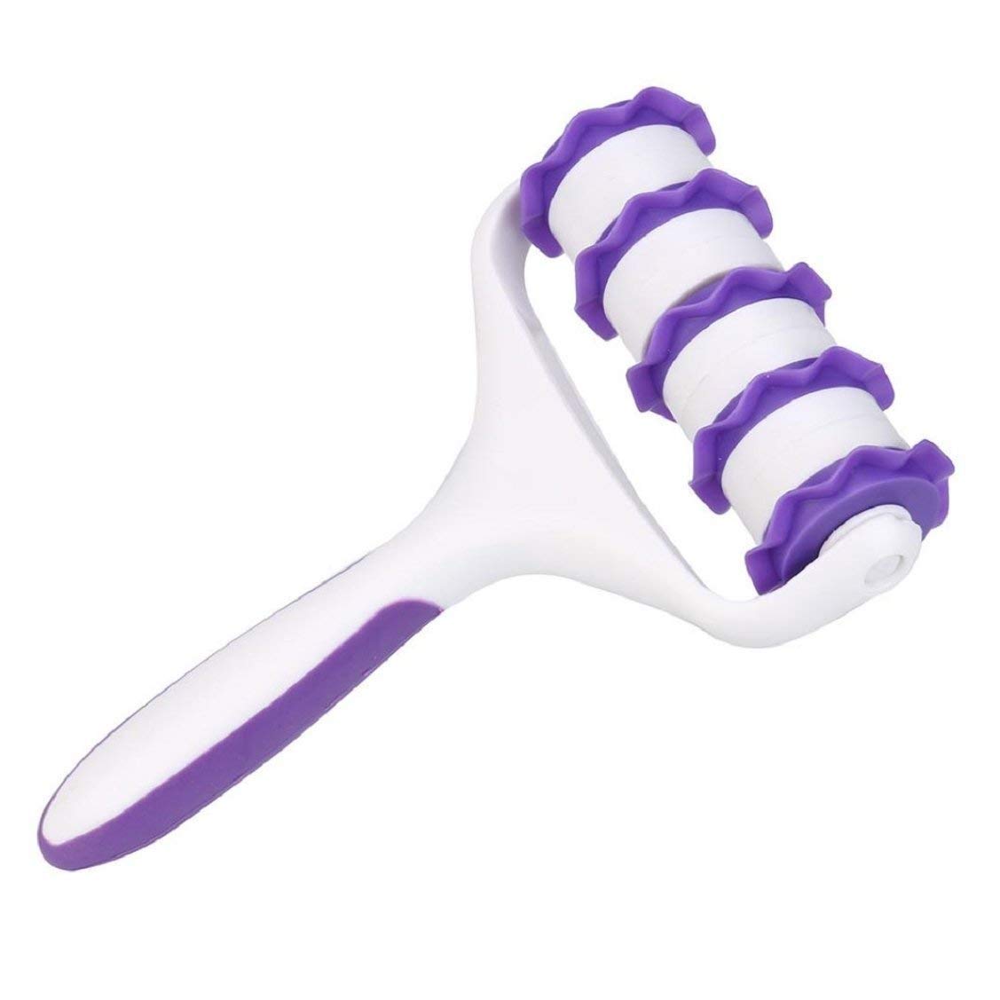 SYGA Fondant Strip Ribbon Cutter Sugarcraft Tool Pin Embosser Roller