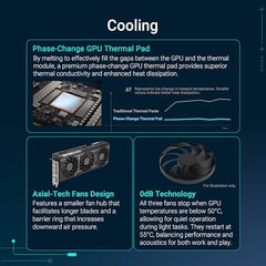ASUS Prime GeForce RTX™ 5070 12GB GDDR7 OC Edition Graphics Card (PCIe® 5.0, 12GB GDDR7, HDMI®/DP 2.1, 2.5-Slot, Axial-tech Fans, Dual BIOS)