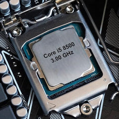 Core i5 8500 8th Gen Desktop Processor with Free CPU Cooling Fan, 3.0–4.1 GHz, LGA1151 (H310/B360/H370), 6C/6T, 9MB Cache, 65W TDP, UHD 630 Graphics, Gaming/Workstation CPU with Warranty