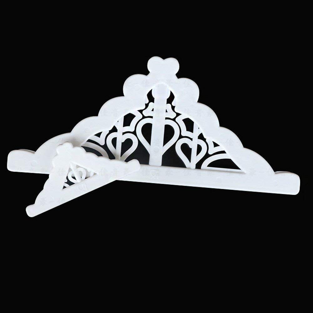 SYGA Cake Decorating Mould Crown Shape Fondant Cake Mold - White