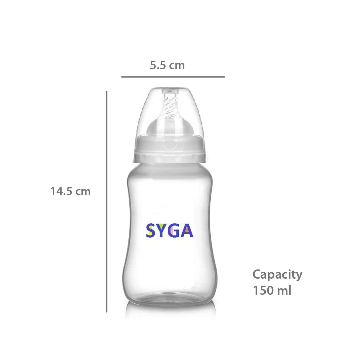 SYGA 150ml Natural Feeding Bottle