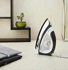 Morphy Richards Inspira 1000-Watt Dry Iron (White and Black)