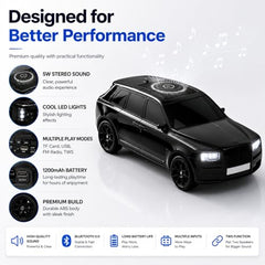 Toy Imagine Bluetooth Toy Car Speaker, Multicolor