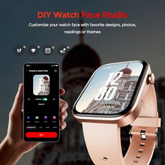 boAt Storm Call 3 w/TBT Navigation, Daily Activity Tracker, DIY Watch Face Studio,700+ Active Modes, 1.83" (4.6 cm) HD Display Fitness Smart Watch for Men & Women(Black Metal)