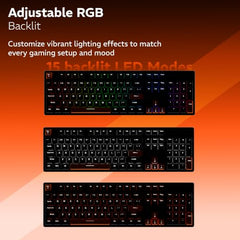 Zebronics Max Ninja 61W Mechanical Keyboard, 60% Compact Layout, Tri-Mode Rechargeable, N-Key Rollover, Linear Red Switches, 1000Hz Polling Rate, 61 Keys, Software Support, Win & Mac Support