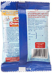 Kiwi Dranex Drain Cleaner Powder | Pack of 6 | Unclogs Drains in 10 Min