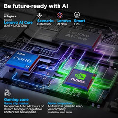 Lenovo Legion 5 2025, Intel Core i7-13650HX,13th Gen, NVIDIA RTX 5060 8GB, 16GB RAM, 1TB SSD, WUXGA IPS, 15.3" (38.8cm), 165Hz, Windows 11, Office 2024, Black, 2.1Kg, 83LY00SVIN Gaming Laptop