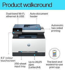 HP Color LaserJet Pro Multi Function Laser Printer 3303sdw
